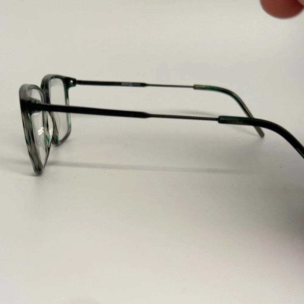 Etnia Barcelona‎ Green Tortoise Eyeglass Frames Rectangular Unisex 22920